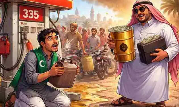 Pakistan में पेट्रोल-डीजल के दामों में 20% का बड़ा झटका, 335 रुपये लीटर पहुंचा पेट्रोल; मिडिल ईस्ट संकट से मची अफरा-तफरी