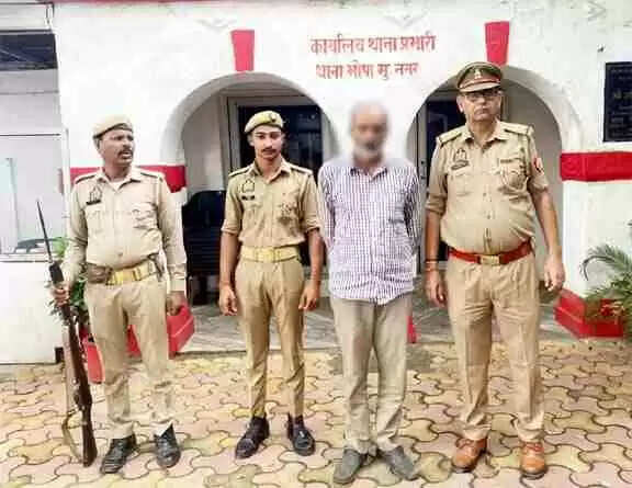 भोपा Muzaffarnagar पुलिस की बड़ी कामयाबी! वर्ष 2021 से फरार संजीव उर्फ कल्लू गिरफ्तार, तमंचा और जिंदा कारतूस बरामद