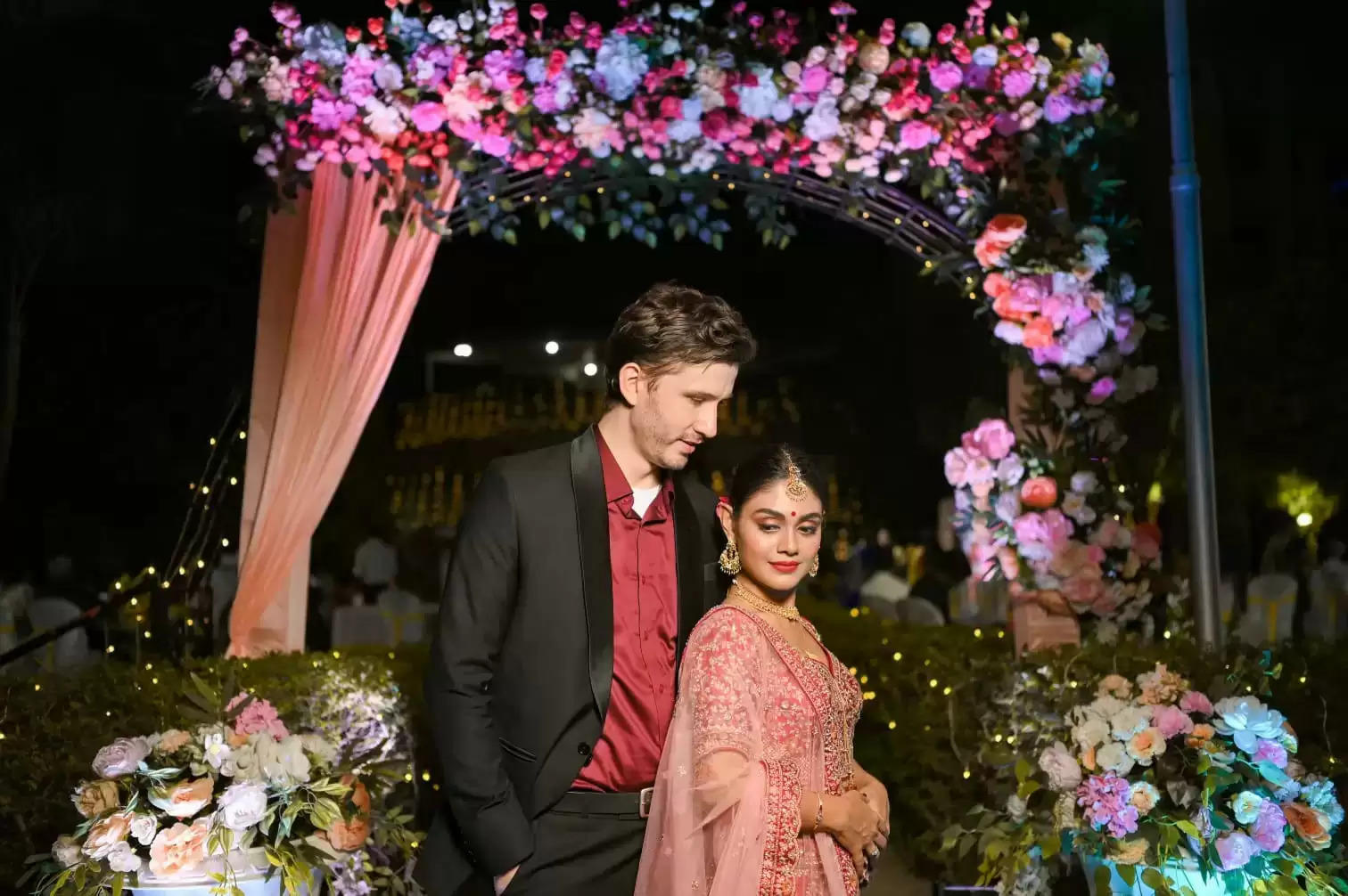 श्रीजिता डे और माइकल ब्लोहम-पेप ने कोलकाता में रखा शादी का रिसेप्शन