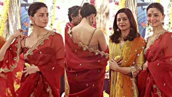 बॉलीवुड का चर्चित मुखर्जी परिवार, Durga Puja में सितारों की धूम &ndash; आलिया भट्ट, रानी मुखर्जी और काजोल की जुड़ीं खास यादें