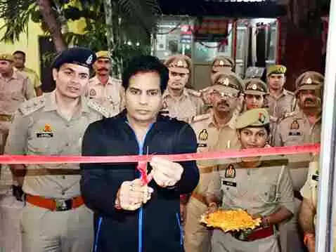 Muzaffarnagar एसएसपी संजय कुमार वर्मा ने पुरकाजी थाने में थानाध्यक्ष कक्ष, मिशन शक्ति केंद्र और क्रेच का किया उद्घाटन