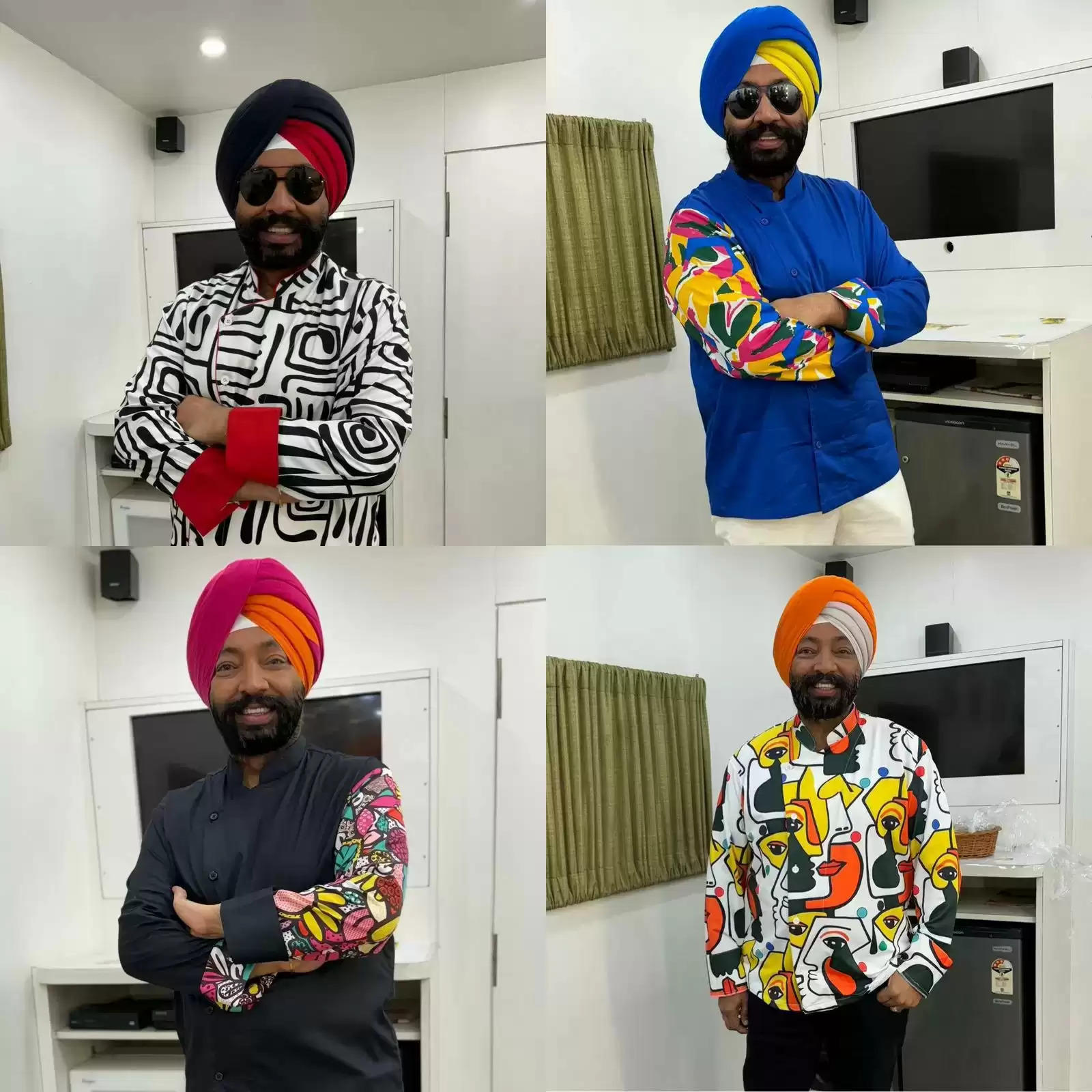 I was happy that while everyone wore white I would stand out wearing colorful chef coats : Chef Harpal Singh Sokhi