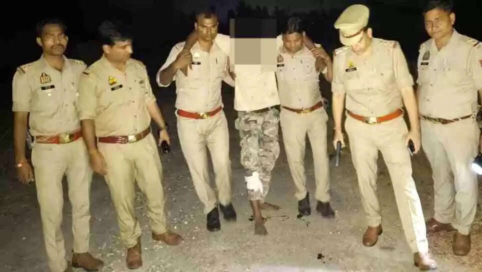 Muzaffarnagar नई मण्डी पुलिस की जबरदस्त मुठभेड़: शातिर पशु चोर कुनाल उर्फ पवन उर्फ विवेक शर्मा घायल होकर गिरफ्तार🔥