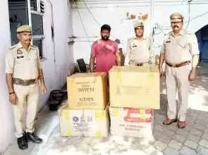 खतौली में अवैध पटाखों के साथ दबोचा गया आरोपी, Muzaffarnagar  पुलिस ने 173 किलो पटाखों के साथ किया गिरफ्तार