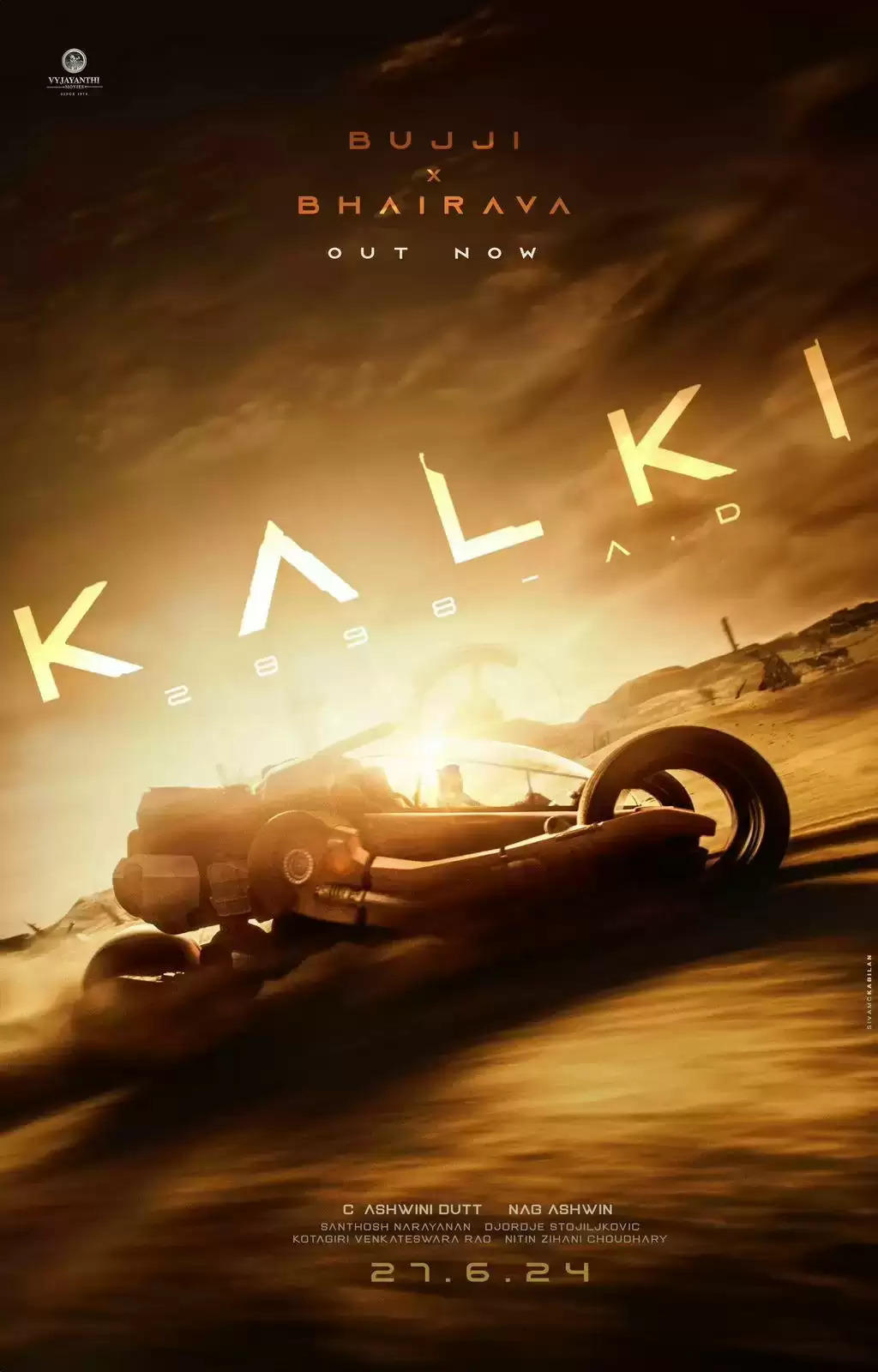 Presenting ‘BUJJI’ - The Futuristic Vehicle and Prabhas’ Best Friend in ‘Kalki 2898 AD’, unveiled in a spectacular launch event and official preview attended by 20,000 fans in Hyderabad
​​​​​​​