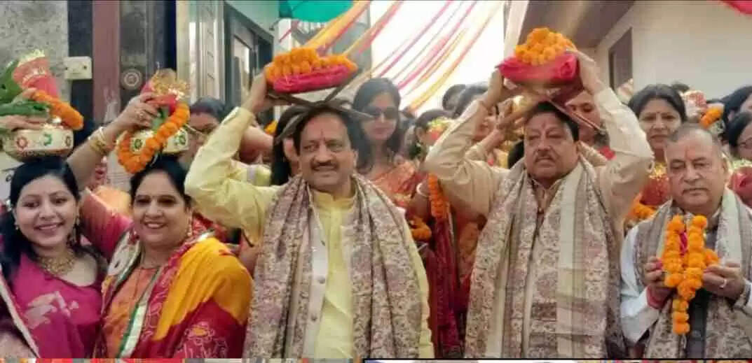 Muzaffarnagar में श्री राम अमृत कथा की भव्य शुरुआत: कंसल परिवार के विशाल मंडप में भक्तिमय कलश यात्रा, संत विजय कौशल जी महाराज ने बरसाया आध्यात्मिक अमृत