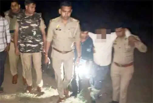 Muzaffarnagar: शाहपुर में पुलिस मुठभेड़ के बाद तीन शातिर वाहन चोर गिरफ्तार, चोरी की सैंट्रो कार और अवैध हथियार बरामद