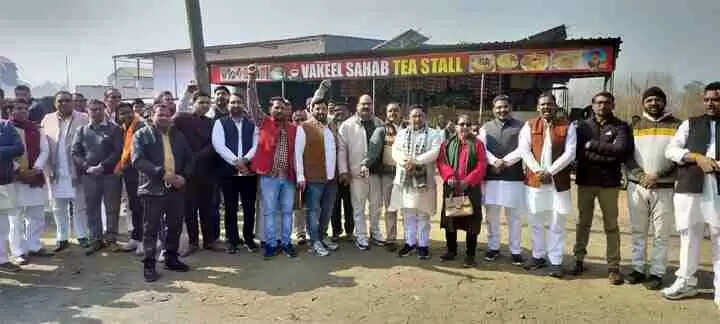 Muzaffarnagar में भाजपा प्रदेश अध्यक्ष का स्वागत: देवबंद रवाना होते समय हाईवे-58 पर कार्यकर्ताओं से मुलाकात, शोक संवेदना में पहुंचे ब्रजेश सिंह के आवास