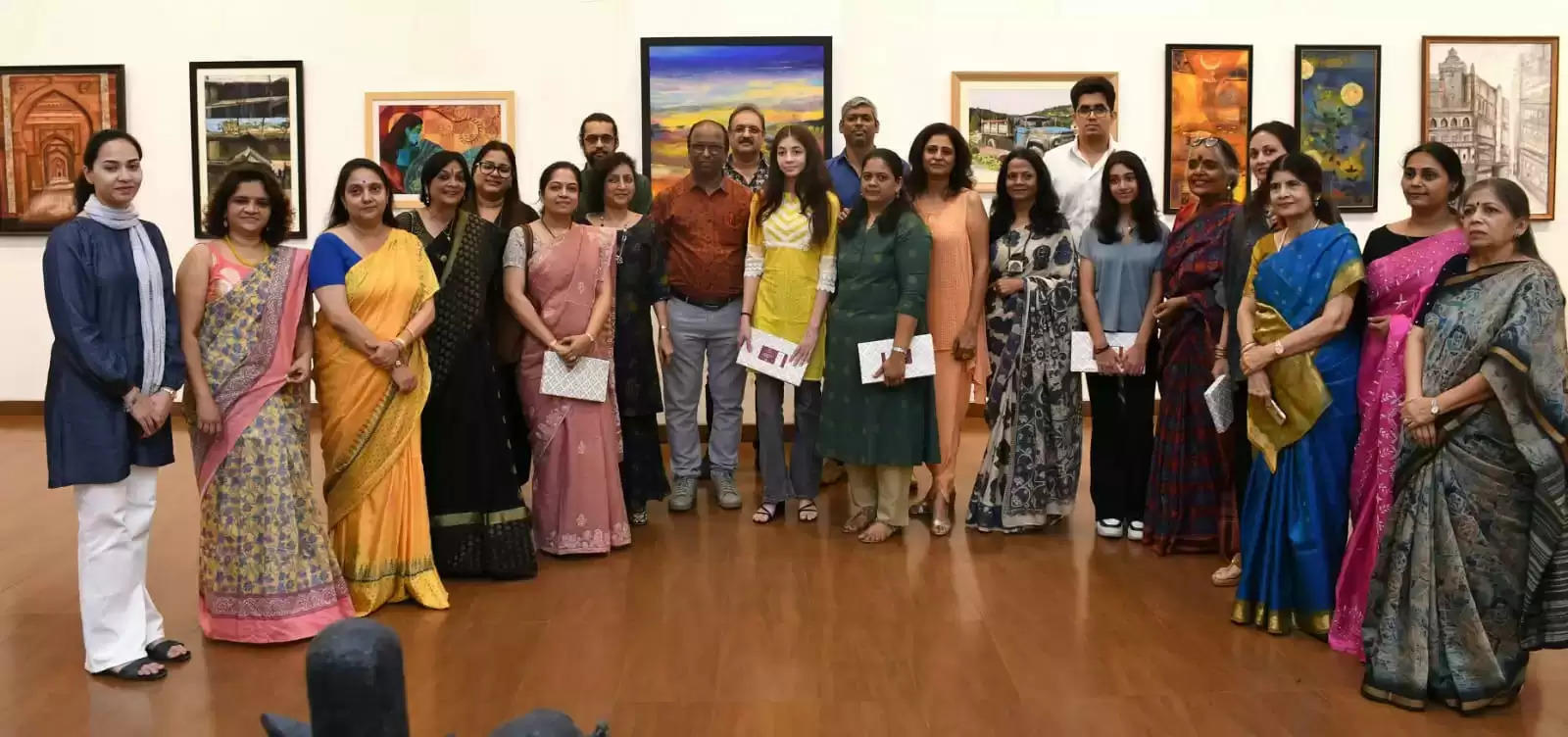 8th Sahayog Contemporary Art Exhibition Inauguration: An arty evening