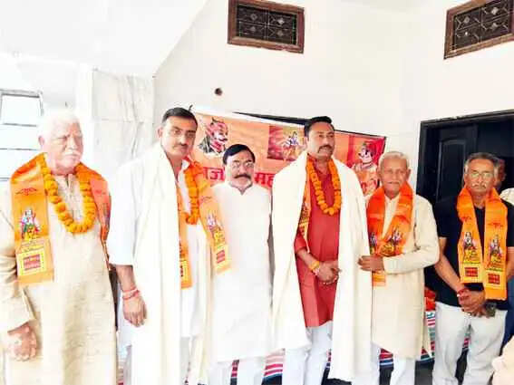 Muzaffarnagar में राजपूत महासभा का भव्य सम्मान समारोह: भाजपा जिला कार्यकारिणी में मिली जिम्मेदारियों पर कार्यकर्ताओं का जोरदार स्वागत