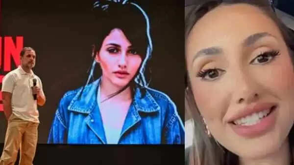 😂 हरियाणा वोट चोरी विवाद में नया तमाशा: Rahul Gandhi की प्रेस कॉन्फ्रेंस में दिखाई महिला निकली ब्राजीलियन मॉडल, ECI बोला&mdash;&lsquo;हमें तो कुछ पता ही नहीं!&rsquo;