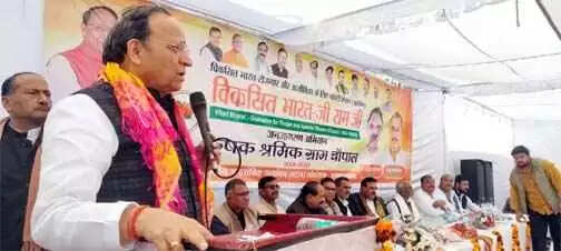 खतौली Muzaffarnagar में राम जन-जागरण अभियान की गूंज: गांव भैंसी की ग्राम चौपाल में अरुण सिंह का सपा-कांग्रेस पर तीखा प्रहार, विकसित भारत का संदेश