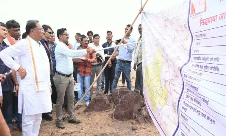 रायपुर : सिद्धबाबा जलाशय बनेगा सिंचाई का मजबूत आधार: मुख्यमंत्री विष्णुदेव साय