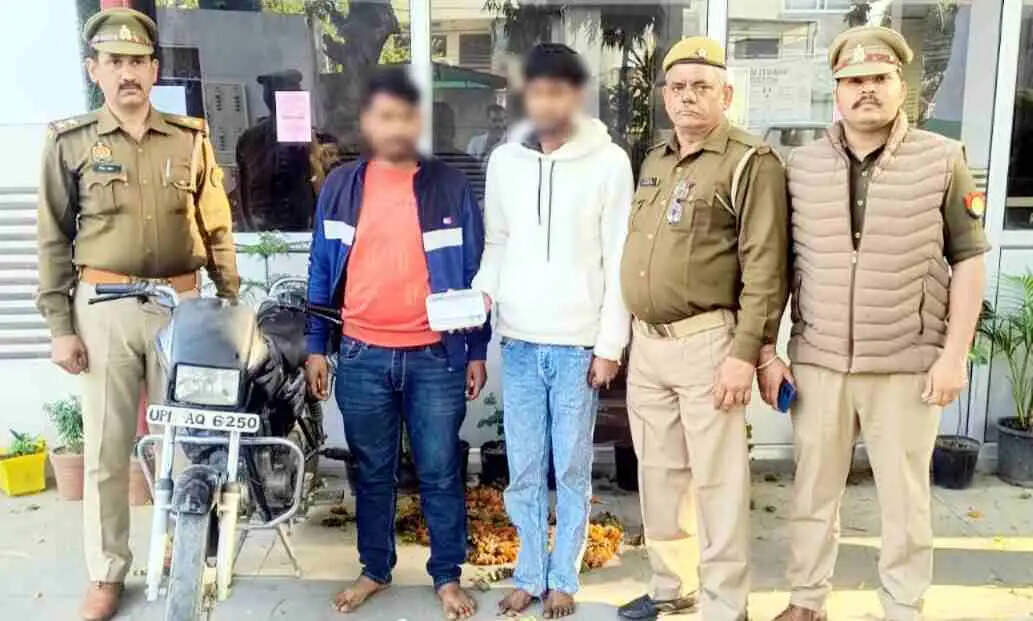 Muzaffarnagar मोबाइल छिनैती का खुलासा: सिविल लाइन पुलिस ने 2 अभियुक्त दबोचे, लूटा गया मोबाइल और बाइक बरामद