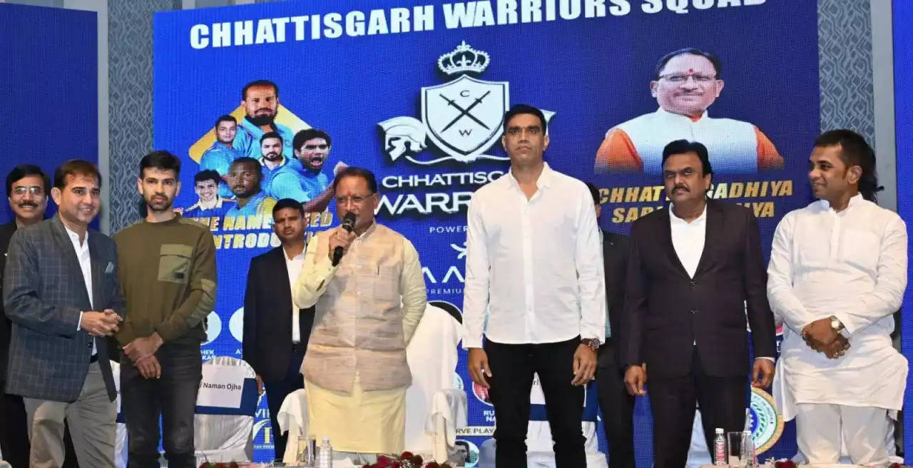 रायपुर : छत्तीसगढ़ वारियर्स से राज्य को खेल जगत में भी मिलेगी नई पहचान: मुख्यमंत्री श्री साय