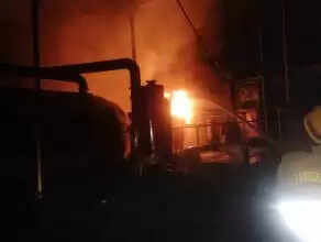 Muzaffarnagar News: जानसठ रोड टायर रीसाइक्लिंग प्लांट में भीषण आग, विनायक एंटरप्राइजेज फैक्ट्री में मचा हड़कंप