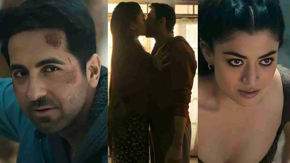 Thama: आयुष्मान और रश्मिका के हॉट किसिंग सीन पर सेंसर बोर्ड की गाज, क्या फिल्म करेगी बॉक्स ऑफिस पर धमाल?