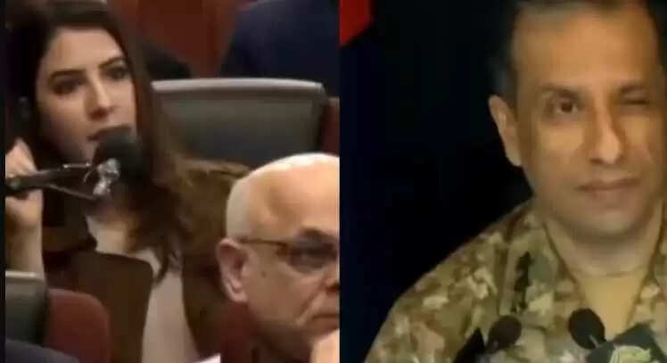 Pakistan सेना के प्रवक्ता ने प्रेस कॉन्फ्रेंस में पत्रकार को आंख मारी, इमरान पर तंज&mdash;सोशल मीडिया में भूचाल