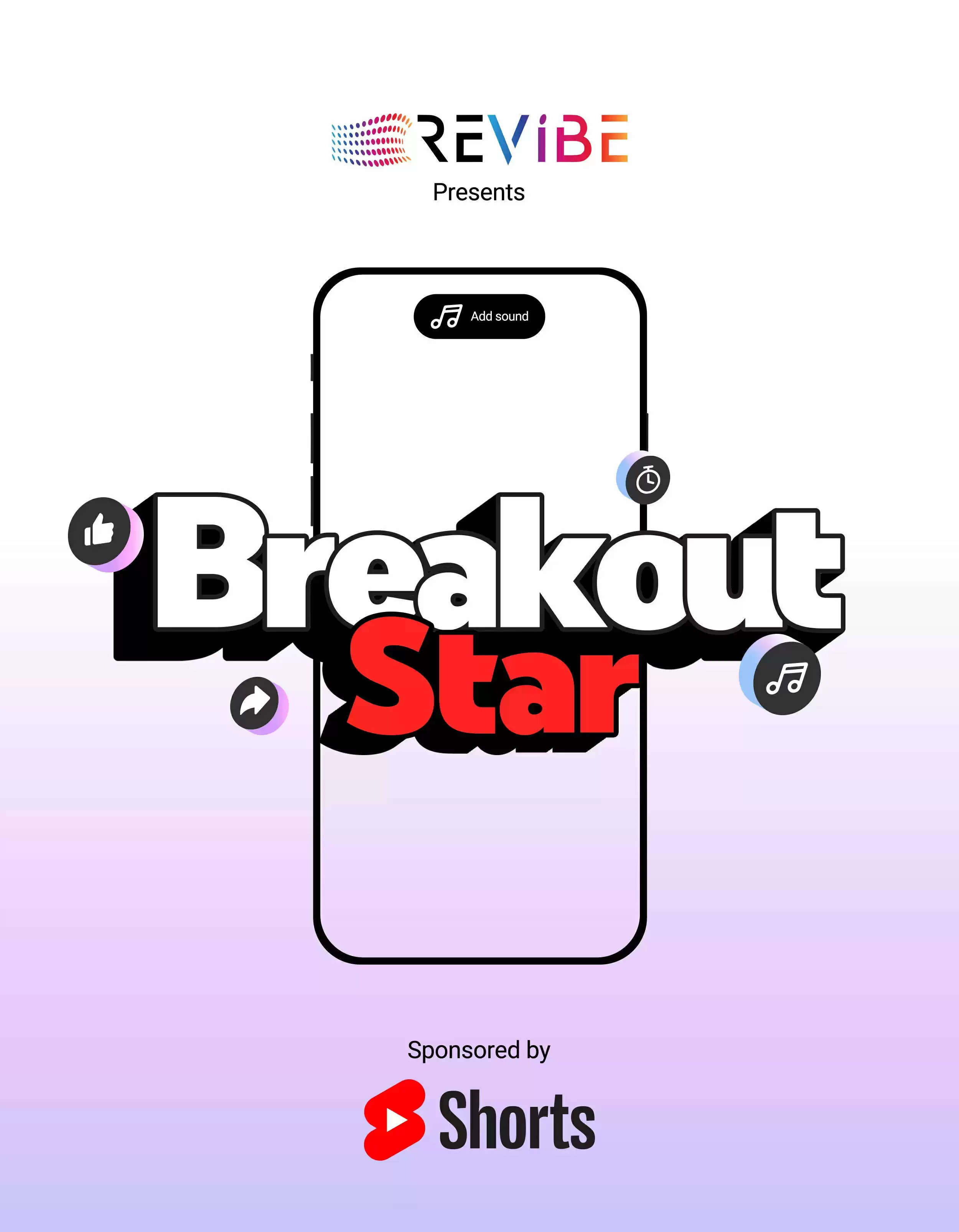 Universal Music India’s Revibe Presents "#BreakoutStar": a new-age platform for India's Next Singing Sensation exclusively on YouTube Shorts