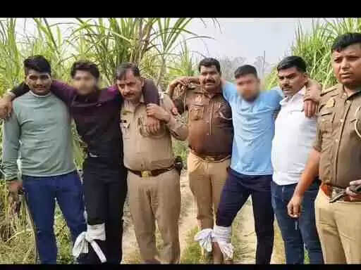 Muzaffarnagar में पुलिस और बदमाशों के बीच मुठभेड़: सलेमपुर गैंग का पर्दाफाश, थार कार से जंगल तक चली गोलीबारी🔥