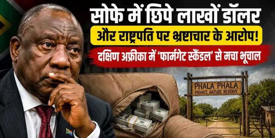 सोफे में छिपे लाखों डॉलर और राष्ट्रपति पर भ्रष्टाचार के आरोप! South Africa में &lsquo;फार्मगेट स्कैंडल&rsquo; से मचा राजनीतिक भूचाल