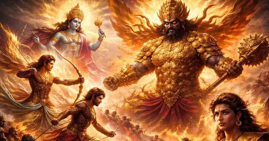 कर्ण का पूर्वजन्म: सहस्रकवच दानव दंबोधव की अद्भुत कथा और नर-नारायण का श्राप-Karna&rsquo;s Previous Birth