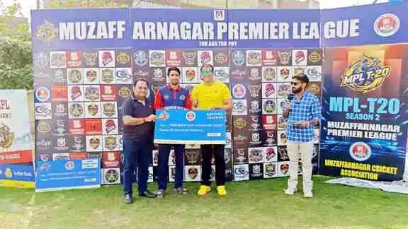 Muzaffarnagar प्रीमियर लीग-2 में देवभूमि रॉयल्स की शानदार जीत, आस मोहम्मद की शतकीय पारी से RPL राइडर्स 39 रन से पराजित