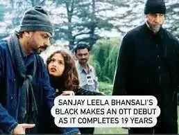 Applause Entertainment Presents Sanjay Leela Bhansali's Timeless Classic 'Black' with Digital Premier on Netflix, Marking its 19th Anniversary