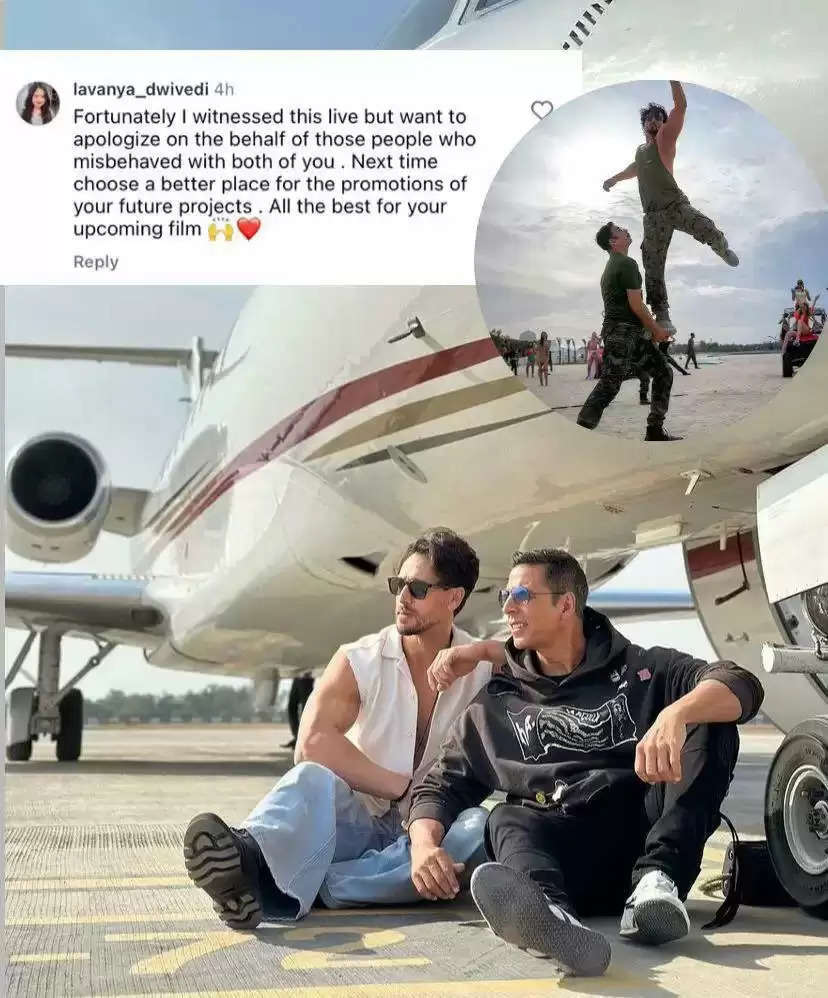 Akshay Kumar and Tiger Shroff's 'Bade Miyan Chote Miyan' Promotions Spark Unprecedented Fan Frenzy in Lucknow - Netizens apologise on Social Media