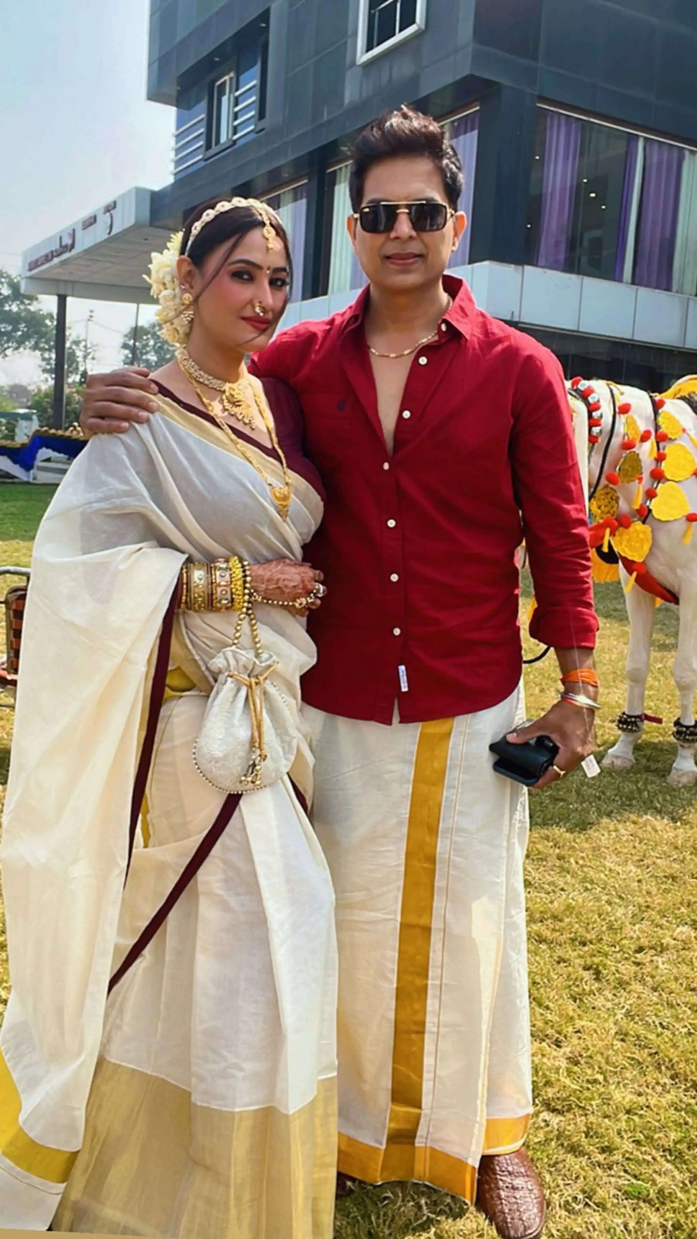 Sapna Sikarwar gets teary-eyed at her sister Maansi's wedding!