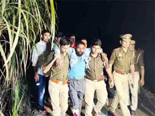 बुढ़ाना मुठभेड़: बावरिया गैंग का कुख्यात बदमाश संतराम उर्फ पतराम गिरफ्तार, Muzaffarnagar  पुलिस की गोली से घायल &ndash; डेढ़ दर्जन मुकदमों में वांछित अपराधी पकड़ा गया