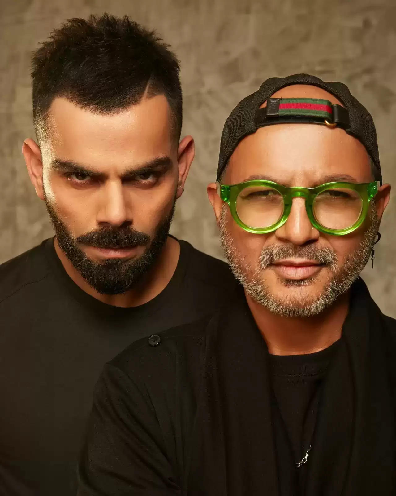 Hairdresser Aalim Hakim gives Virat Kohli a edgy and grungy look ahead of the crucial match today and King Kohli looks irresistible