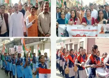 Muzaffarnagar में सरदार पटेल की जयंती पर भाजपा की भव्य पदयात्रा, मंत्री कपिलदेव अग्रवाल ने किया शुभारंभ |